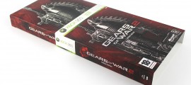 Gears of War 2 Limited Edtion doboz kicsúsztatva, Limitált kiadás, Gyűjtői kiadás