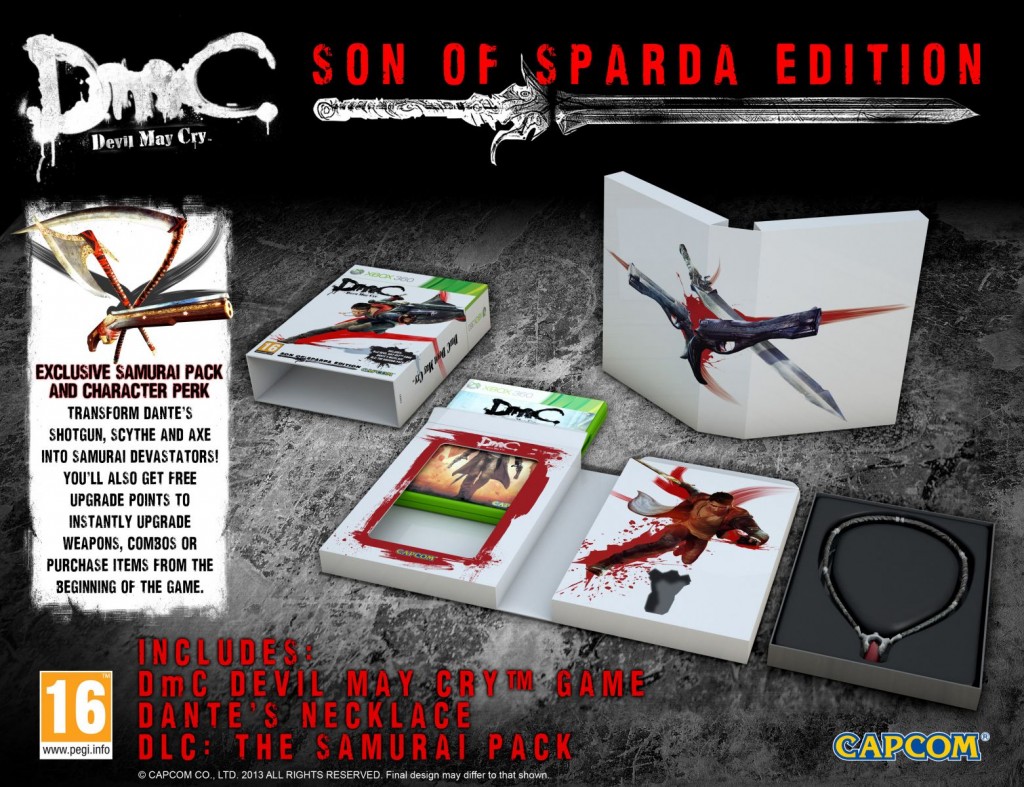 DmC Son of Sparda Edition gyűjtői kiadás - WE collect games